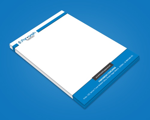 Coaching Classes Letterheads Design Company