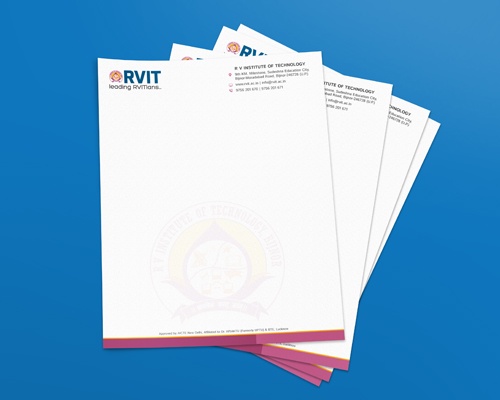 Engineering College Letterheads Design Company