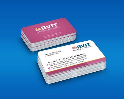 Engineering College Business Cards Design Agency