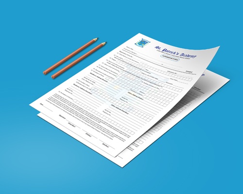 School Registration Form Design Agency