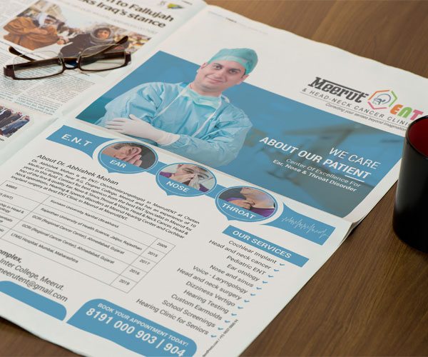 Creative Newspaper ad design agency