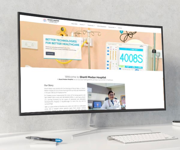 Hospital best Website Design Company