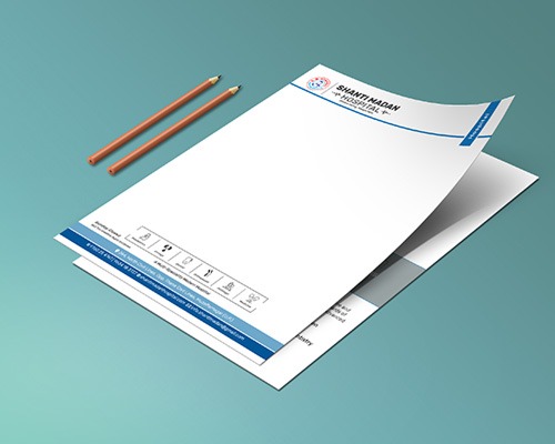 Hospital letterhead designs agency