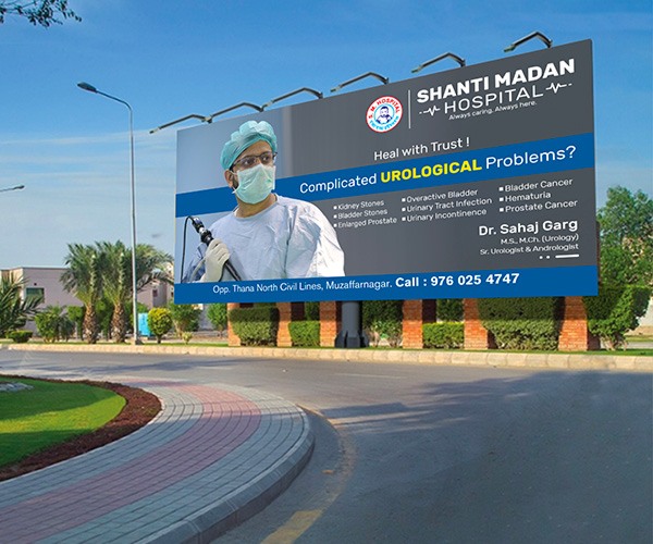 Urologist Doctor Hoarding Design Agency