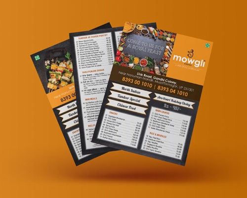 Restaurant Menu Design Agency