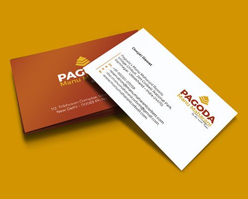 Resort Business Cards Design Company